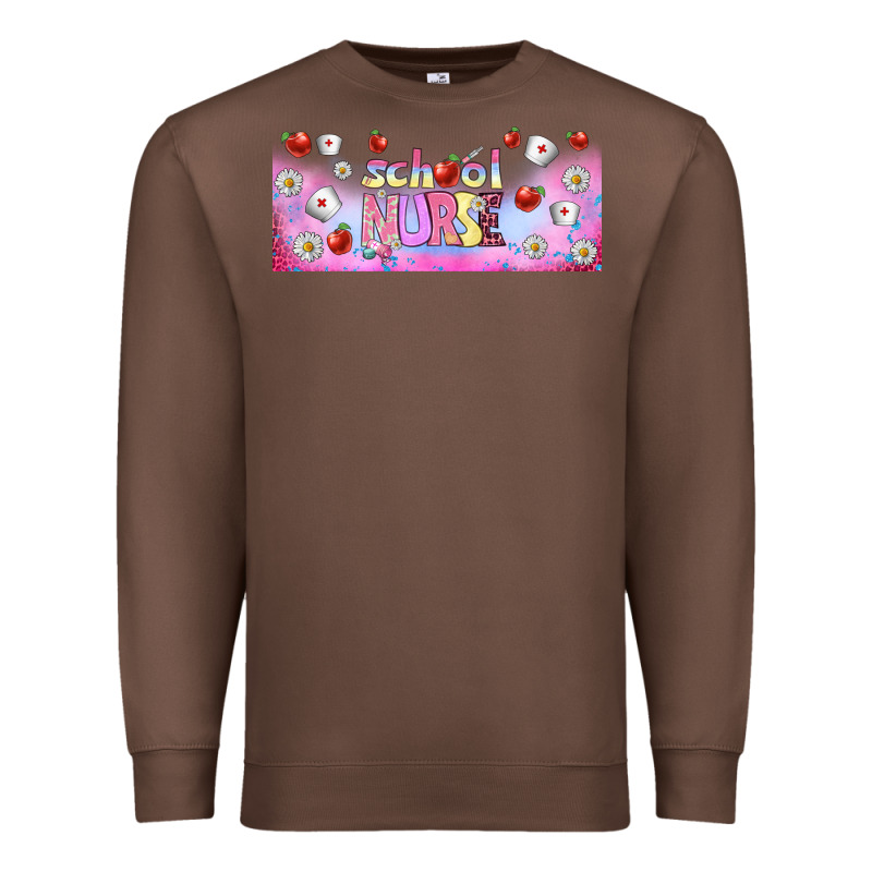 School Nurse Libbey Glass Premium Sweatshirt by BundleAndBundleShop | Teevron