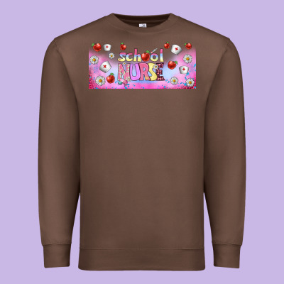 School Nurse Libbey Glass Premium Sweatshirt Designed By Bundleandbundleshop