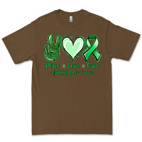 Cacao Peace love cure Gallbladder Cancer Premium Tee - NancyCooperArtShop