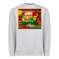 Heather Grey one month cant hold our history Heavyweight Sweatshirt - CowGirlArtShop
