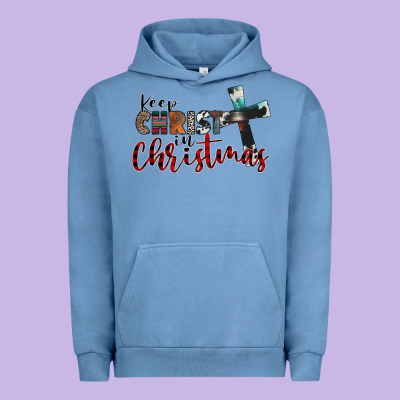 Keep Christ In Christmas Urban Hoodie Designed By Cowhidedigitalart