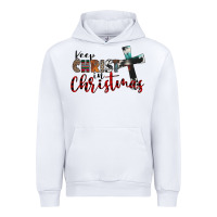 White keep christ in christmas Urban Hoodie - CowhideDigitalArt