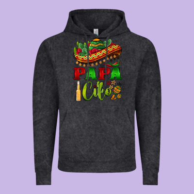 Papa Cito Sombrero Vintage Hoodie Designed By Barkaloodesign