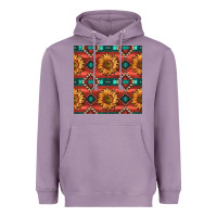 Lavender native american aztec seamless pattern 2 Heavyweight Hoodie - BundleAndBundleShop