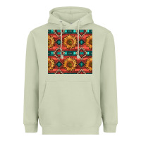 Matcha native american aztec seamless pattern 2 Heavyweight Hoodie - BundleAndBundleShop
