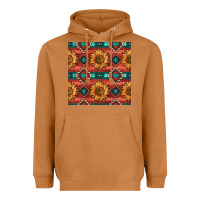 Meerkat native american aztec seamless pattern 2 Heavyweight Hoodie - BundleAndBundleShop