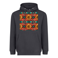 Smoke native american aztec seamless pattern 2 Heavyweight Hoodie - BundleAndBundleShop