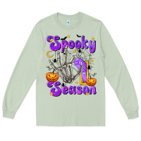 Matcha Spooky Season On Long Sleeve Tee - texasbilliewilder