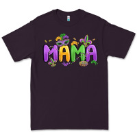 Plum mardi gras mama Premium Tee - MaliasSmallBusiness
