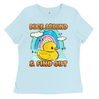 Duck Around And Find Out Ladies Tee | Teevron