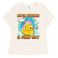 Bone duck around and find out Ladies Tee - MaliasSmallBusiness