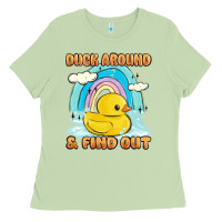 Matcha duck around and find out Ladies Tee - MaliasSmallBusiness