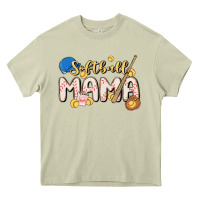 Mossy softball MAMA Heavy Core Tee - MaliasSmallBusiness