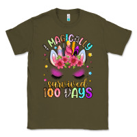 Army Green i magically survived 100 days Classic Tee - Artiststas