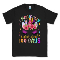 Black i magically survived 100 days Classic Tee - Artiststas