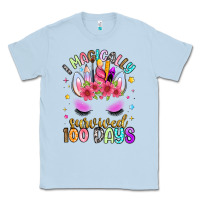 Dusty Blue i magically survived 100 days Classic Tee - Artiststas