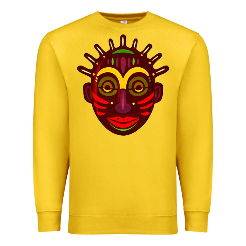 African Masks 2 Premium Sweatshirt by BundleAndBundleShop | Teevron