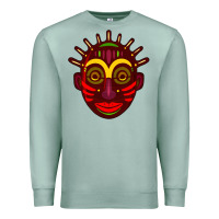 Seafoam african masks 2 Premium Sweatshirt - BundleAndBundleShop