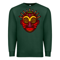 Sports Green african masks 2 Premium Sweatshirt - BundleAndBundleShop