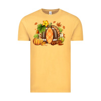 Vintage Mustard Fall American Football Vintage Tee - RanaPortraitStore