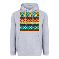 Heather Grey native american aztec seamless pattern 1 Heavyweight Hoodie - BundleAndBundleShop