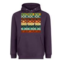 Plum native american aztec seamless pattern 1 Heavyweight Hoodie - BundleAndBundleShop