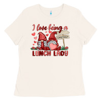 Bone i love being a lunch lady Ladies Tee - MaliasSmallBusiness