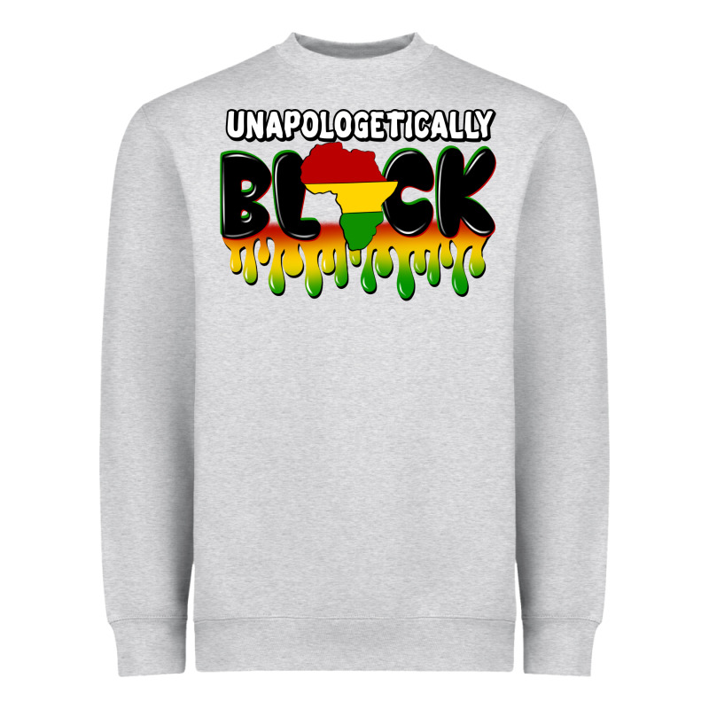 Unapologetically Black Heavyweight Sweatshirt by CowGirlArtShop | Teevron