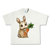 Pistachio eastrt bunny carrot Urban Heavy Tee - RanaPortraitStore