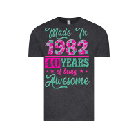 Vintage Black made in 1982, 40 years of being awesome Vintage Tee - Jasminsmagicworld