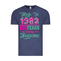 Made In 1982, 40 Years Of Being Awesome Vintage Tee | Teevron