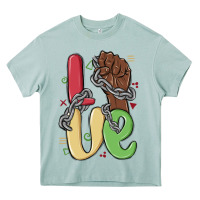 Arona love juneteenth Heavy Core Tee - MaliasSmallBusiness