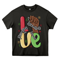 Love Juneteenth Heavy Core Tee | Teevron
