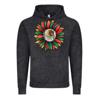 Vintage Black mexican sunflower Vintage Hoodie - Jasminsmagicworld