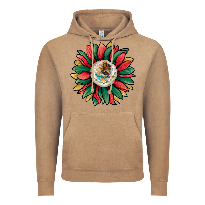 Mexican Sunflower Vintage Hoodie by Jasminsmagicworld | Teevron