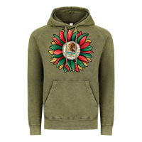 Vintage Olive mexican sunflower Vintage Hoodie - Jasminsmagicworld