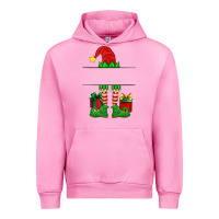 Fuchsia Pink christmas elf custom name Urban Hoodie - Artiststas