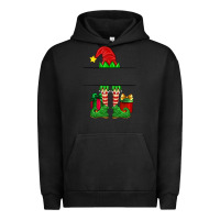 Pigment Black christmas elf custom name Urban Hoodie - Artiststas
