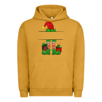 Pigment Peanut Butter christmas elf custom name Urban Hoodie - Artiststas