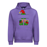 Tulip christmas elf custom name Urban Hoodie - Artiststas