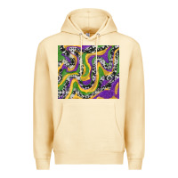 Pina Colada mardi gras cowhide Premium Hoodie - RanaPortraitStore