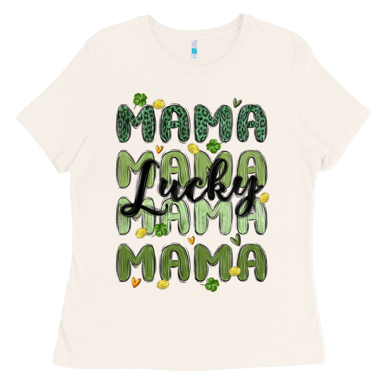 Lucky Mama Ladies Tee by MaliasSmallBusiness | Teevron