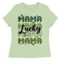 Matcha lucky mama Ladies Tee - MaliasSmallBusiness