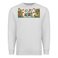 Dove Grey blessed nurse libbey glass Premium Sweatshirt - BundleAndBundleShop