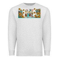 Oatmeal Heather blessed nurse libbey glass Premium Sweatshirt - BundleAndBundleShop