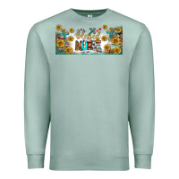 Seafoam blessed nurse libbey glass Premium Sweatshirt - BundleAndBundleShop