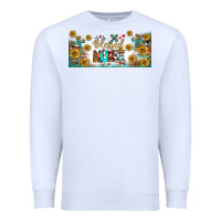 White blessed nurse libbey glass Premium Sweatshirt - BundleAndBundleShop