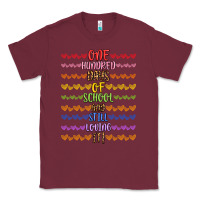 Burgundy one hundred days of school and still loving it! Classic Tee - Artiststas