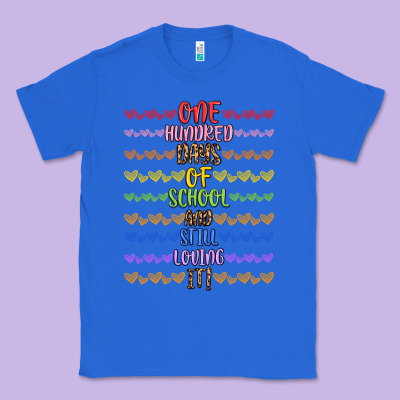One Hundred Days Of School And Still Loving It! Classic Tee Designed By Artiststas