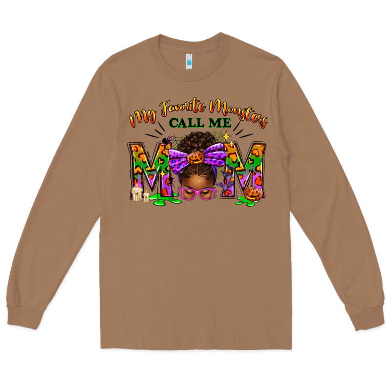 My Favorite Monsters Call Me Mom Long Sleeve Tee by texasbilliewilder | Teevron